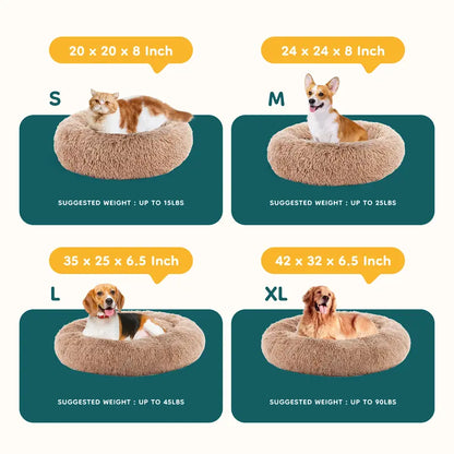 Sweetcrispy Large Orthopedic Memory Foam Sofa Bed for Dogs - 3-Sided Bolsters, Waterproof Fleece Detachable Cover, Non-Slip Base, Joint Relief, Extra Neck & Head Support, 20.0" L x 24.0" W x 8.0" H