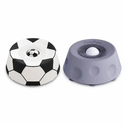 Pawpace Silicone Slow Feed Dog Bowl - 250ml Capacity, No-Mess Design with Ball, Includes Spatula and 8 Suction Cups, Enhances Mental Stimulation for Food and Liquid Feeding